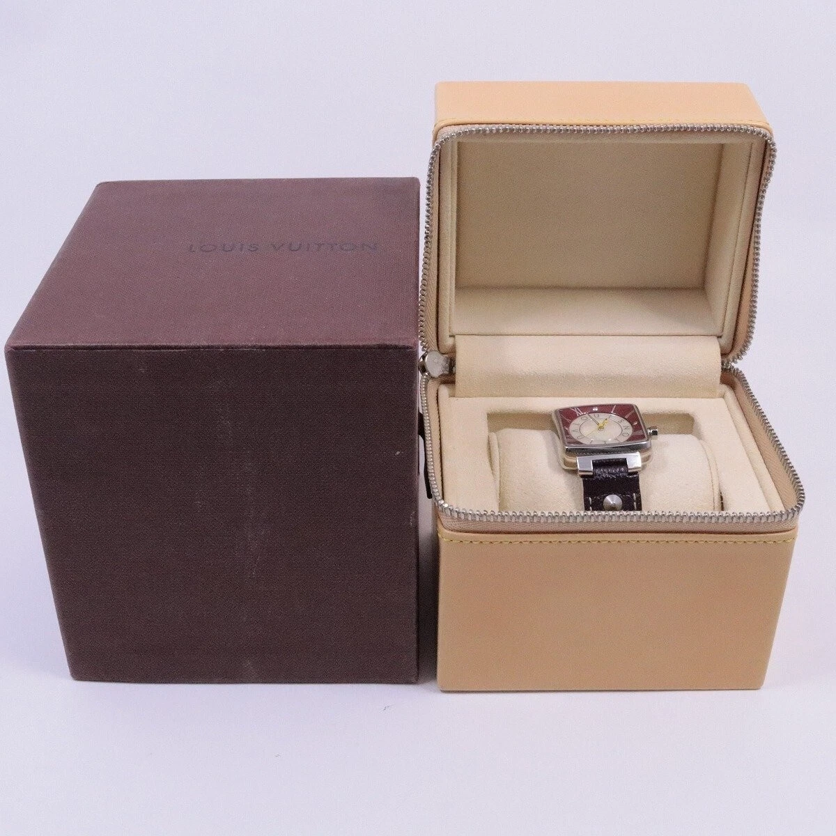 LOUIS VUITTON（LV） Louis Vuitton Magic Speedy Q221J orologio donna quarzo con rosso e conchiglia