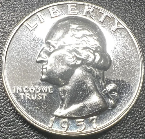 1957 25C Washington Quarter Silver Proof