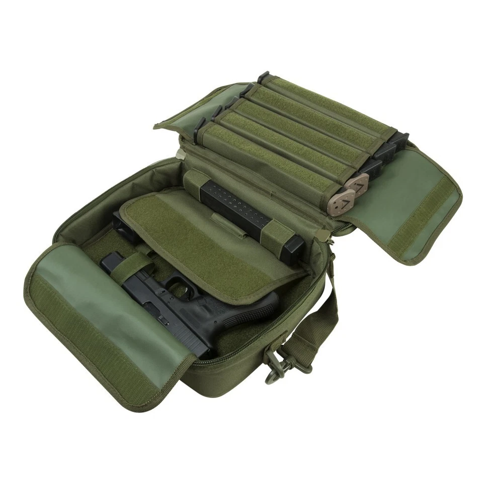 NcStar VISM Padded Double Pistol Range Bag w/Double Stack Magazine Pouches - Image 4 of 4