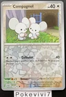 Carte Pokemon COMPAGNOL 154/182 REVERSE EV4 Ecarlate et Violet PAR FR NEUF