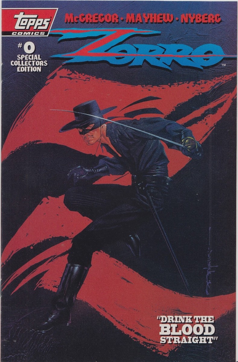 ZORRO #0 (November 1993) Topps Comics - Special Collector's