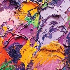 Modern Art - Paint Brushstroke 12x12 Scrapbook Papers by Ella  Viv - 5pcs