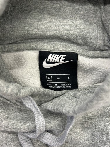 Nike Air Vintage Hoodie Men Medium Blue Tag Worn Gray - Picture 3 of 3