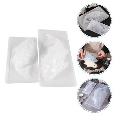  2pcs DIY Jelly Schimmel Küche Schokolade machen Schimmel Mousse Herstellung