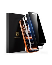 UNBREAKcable Privacy Screen Protector for iPhone 17 Pro Max, Shatterproof Tem...