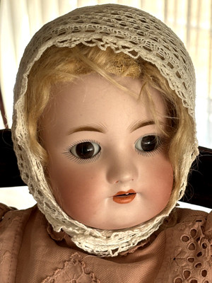 Antike Bisquit-Porzellankopf-Puppe- Simon & Halbig- um 1910 - ca. 50 cm
