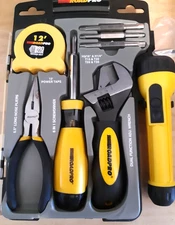 Tool Set: RoadPro 9-Piece Utility Tool Set