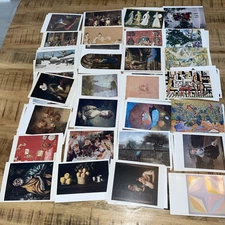 Art Postcards Famous Artists LOT of 100 Museum Quality UNPOSTED No Duplicates!