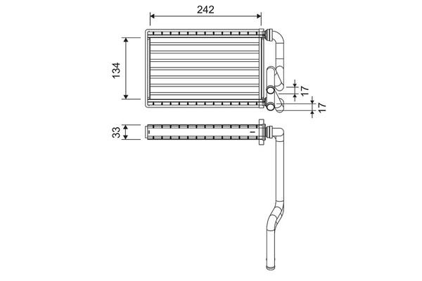 Valeo WäRmetauscher Innenraumheizung 811578 FüR Honda Civic 8 Hatchback FN FK CR-image