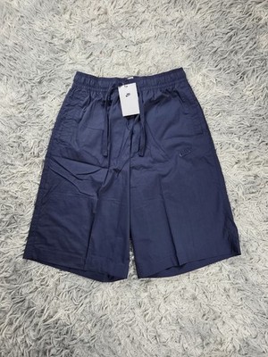 Nike Shorts Navy Blue Oversized Fit Below Knee USA 90s Herren XS - SET-AOD-355