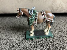 Trail of Painted Ponies Christmas Clydesdale 12203 3E/6974 Westland 2004 Resin
