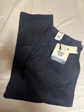 Dockers Men's Pleated Fold Pants Size 38x30 Blue Navy
