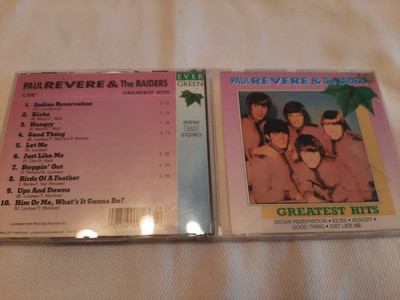CD PAUL REVERE & THE RAIDERS - GREATEST HITS - LIVE (NEUWERTIG)