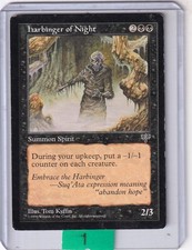 Harbinger of Night * Mirage MTG - Played