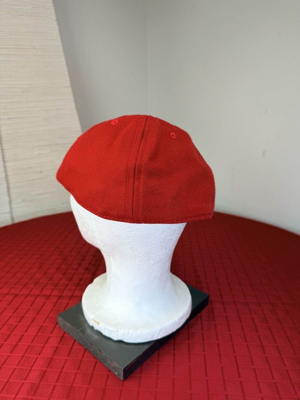 Ebbets Field Flannels UC Script Wool Baseball Cap… - image 3