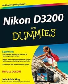 Nikon D3200 for Dummies von King, Julie Adair | Buch | Zustand sehr gut