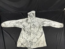 USMC OVERWHITES SNOW MARPAT PARKA RARE CAMOUFLAGE SMALL REGULAR