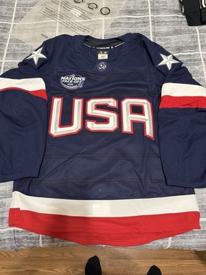 Team USA 4 Nations  FAP Fanatics Jersey Size 48