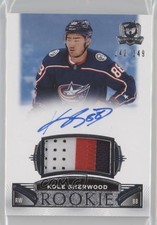 2019-20 Upper Deck The Cup Rookie 142/249 Kole Sherwood #80 Patch Auto 3k4