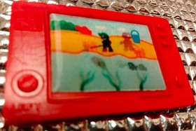 [Super Rare!] Cosmos Game Watch Type Eraser Set of 4