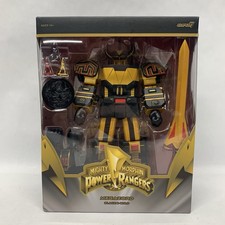 🔥✅ ULTIMATES! Mighty Morphin Power Rangers Megazord (Black and Gold)