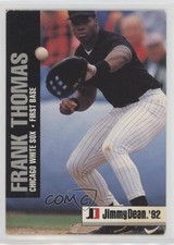 1992 Jimmy Dean Food Issue Frank Thomas #4 HOF 10n0