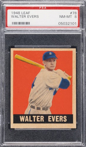 1948 Walter Evers #78