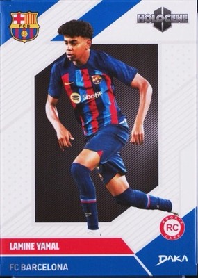 Daka 2023 Holocene Lamine Yamal FC Barcelona True Rookie Card Extremely Rare.