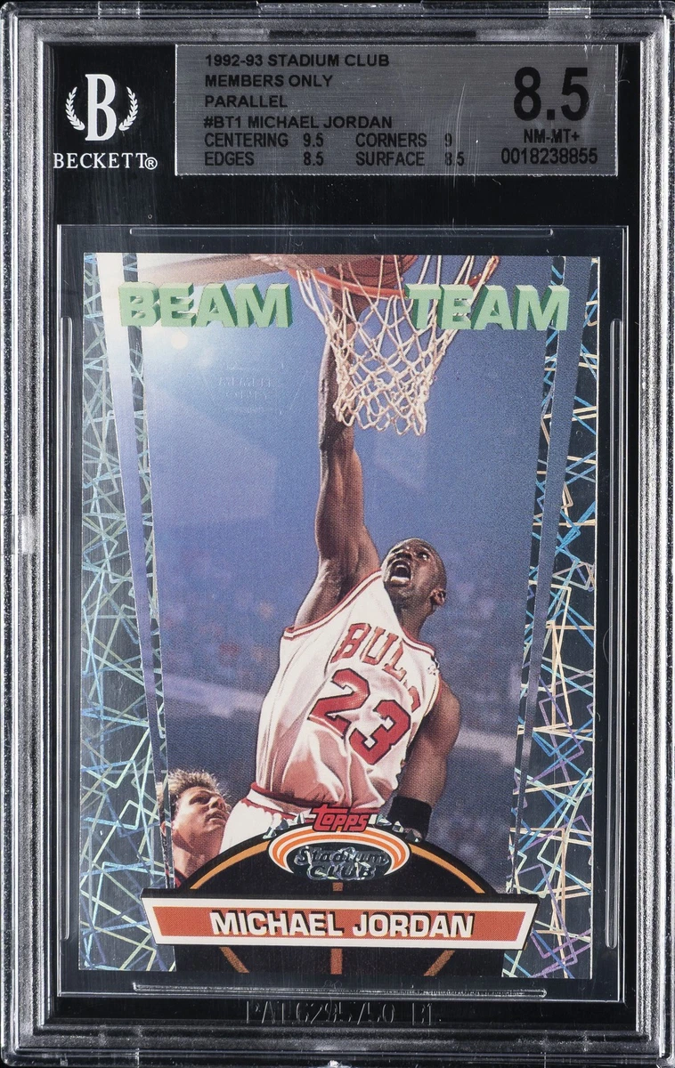 1992-93 Topps Stadium Club - Michael Jordan #1 for sale | eBay