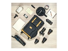 mantona Luis Retro Rucksack Jede Marke Notebookfach Schwarz 21344