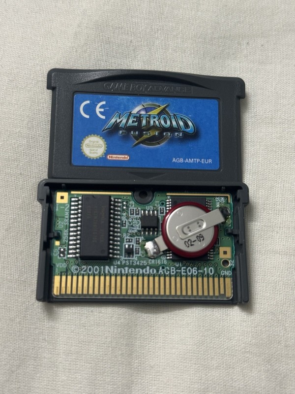 Genuine Nintendo Metroid Fusion PAL Game Boy Advance