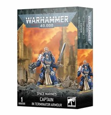 Warhammer 40K Space Marines: Captain in Terminator Armour NIB 