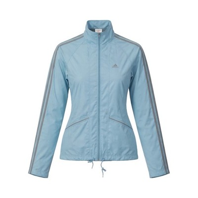 Adidas Windjacke Track Blau Y2K Damen M Fit Retro Sport Vintage 00s