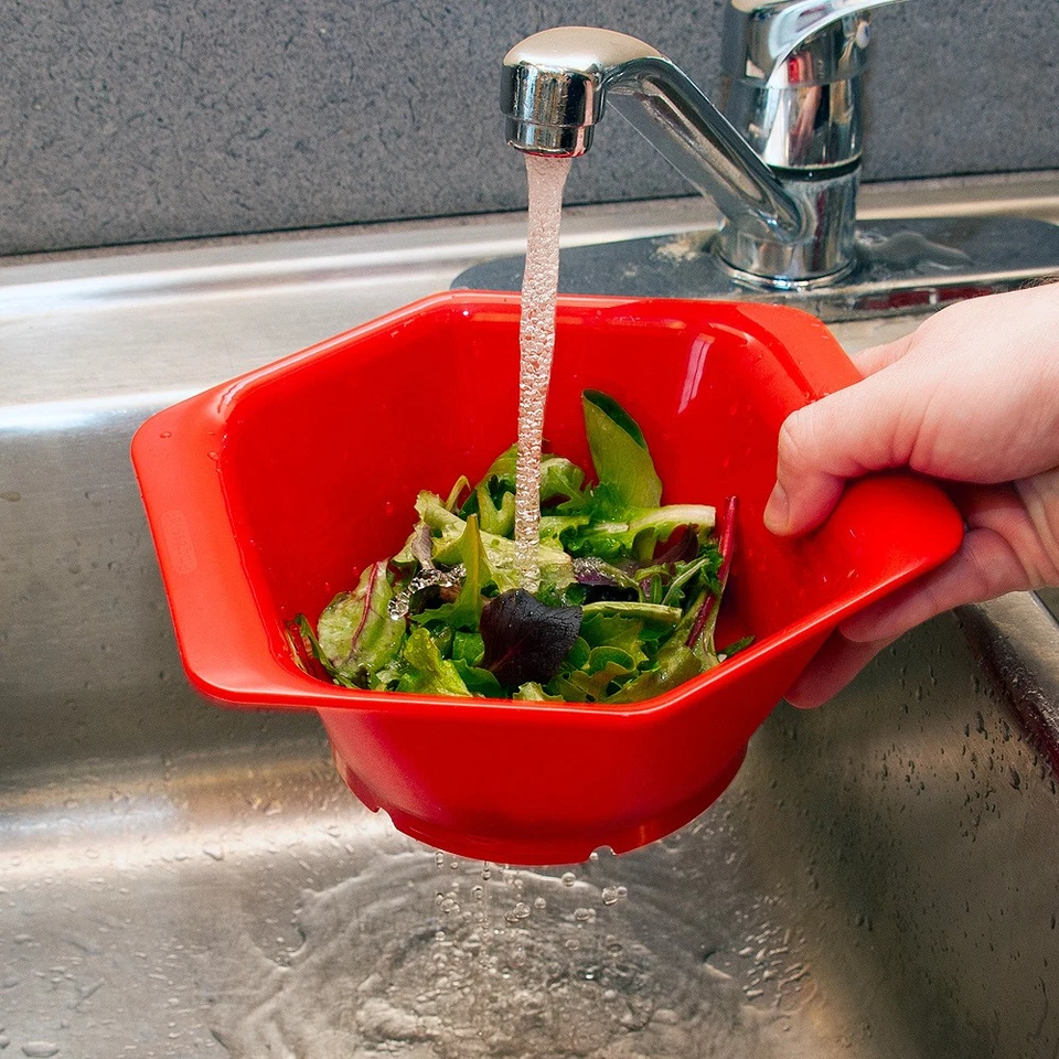 Prep Solutions by Progressive 1.5Qt/3Qt Drip and Catch Colanders - Set Of 2 - Image 4 of 4