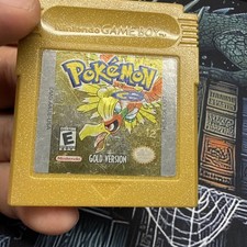NINTENDO GAME BOY COLOR GENUINE ORIGINAL POKEMON GOLD VERSION
