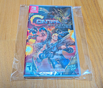 Contra: Operation Galuga (Nintendo Switch) - Limited Run Games #230 - SEALED/NEU
