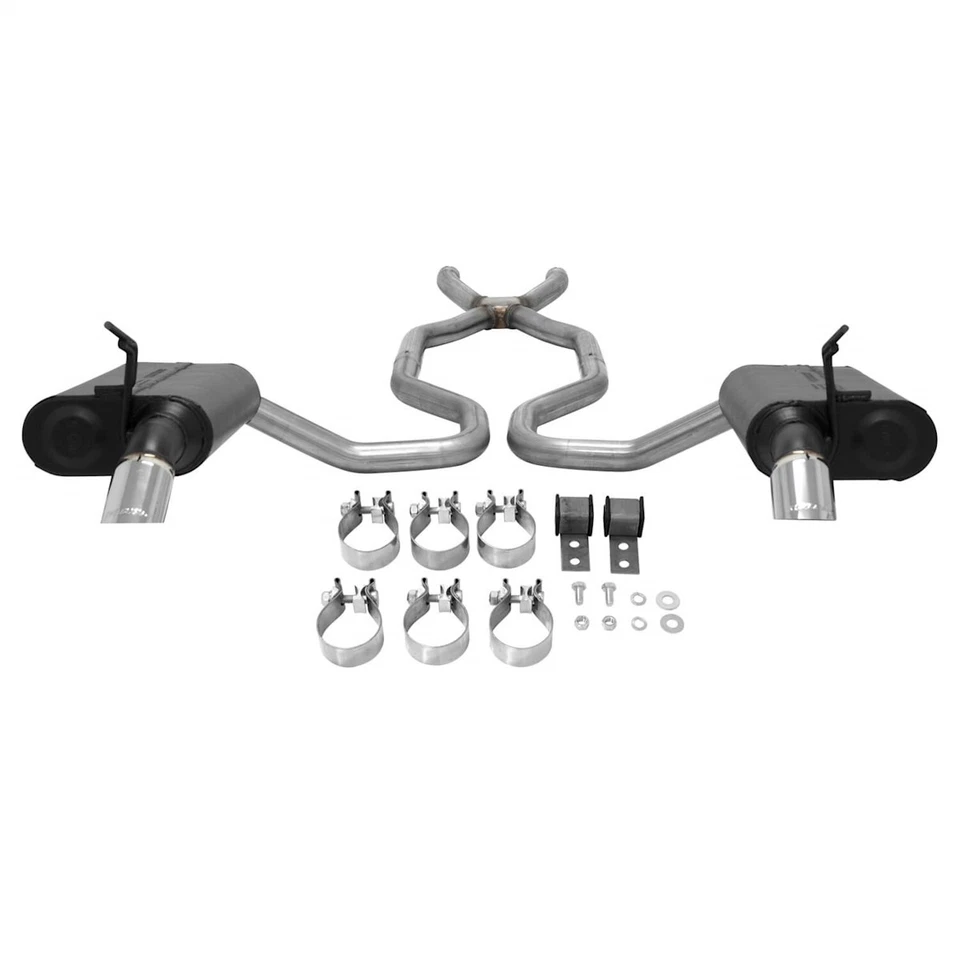 817661 Flowmaster Exhaust System for Chevy Coupe Chevrolet Corvette 1974-1979 — 第 3/3 张图片