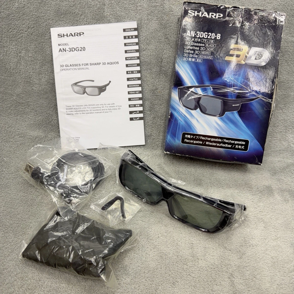 Sharp Aquos 3d Glasses for sale | eBay
