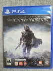 Middle Earth: Shadow of Mordor PS4 Sony PlayStation 4 CIB Complete In Box