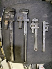 Dowidat Mixed Orher Pipe Wrench Set 4pc Adjustable Pipe Wrenches