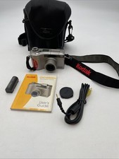 Kodak Digital Camera DC4800 3.1MP Silver+Battery+SD Card+AV Cable +Case-Tested