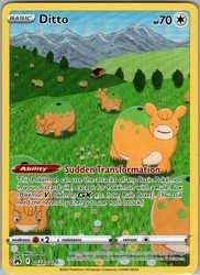 Ditto GG22/GG70 Crown Zenith Galarian Gallery Holo Ultra Rare