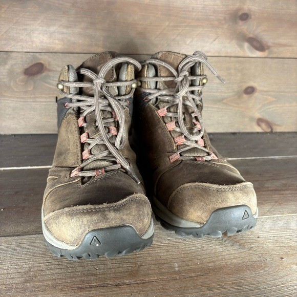 scarpe keen terradora II mid donna taglia 9 5 pelle marrone stivali da trekking impermeabili