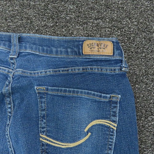 Levis Jeans Womens Size 12 Blue Curvy Straight Cut Stretch Denim Casual Ladies - Picture 7 of 10