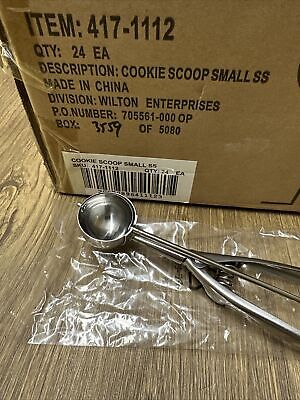 Wilton Stainless Steel Cookie Scoop, Silver