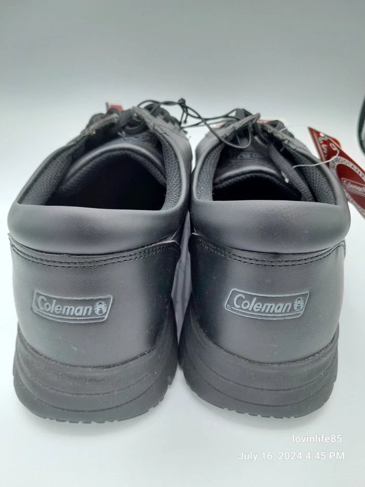 Nuevo Hombre Coleman Zapatilla DANNY Talla 12 Negro Foto 3 de 4