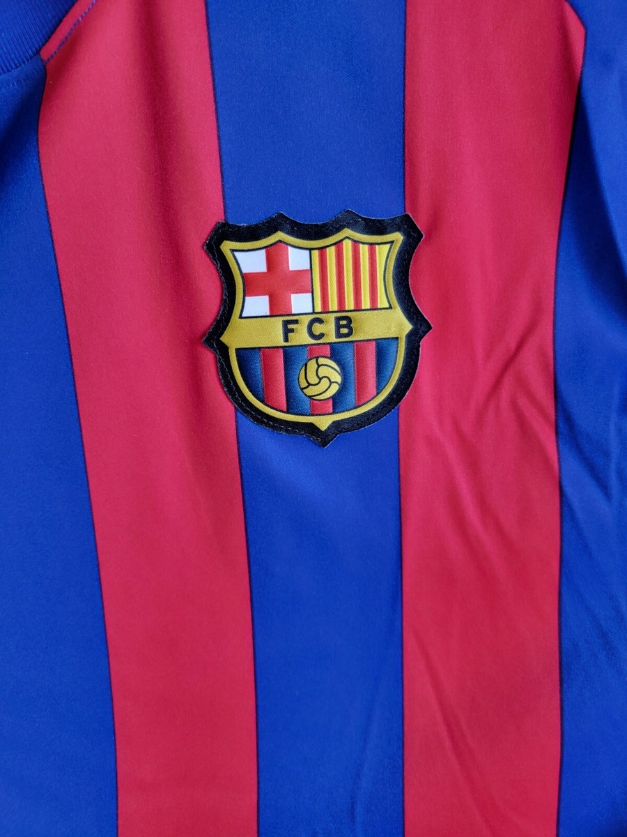 FCバルセロナ エトー 9番 シャツ FC BARCELONA *ETO'O* #9 2005-06 SHIRT KIT JERSEY NEW XXL