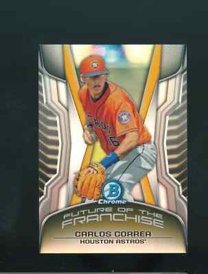 2014 Bowman Chrome Future The Franchise #FF-CC Carlos Correa Mini