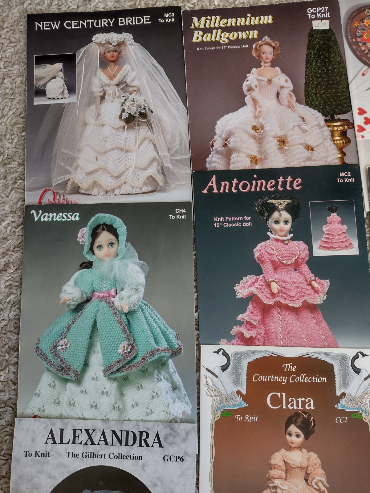 Craft Time & Jacquay Yaxley Dolls Knitting Patterns eBay