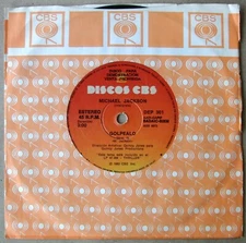 MICHAEL JACKSON 45 PROMO Beat It / Billy Jean SOUTHAMERICA 7" 1982